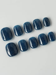 Soild Glitz Navy