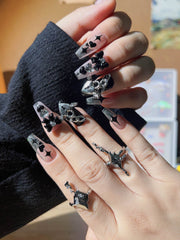 Kuromi Nail Designs YOLO | Ready to ship