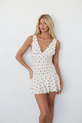 Alessia Polka Dot Mini Dress