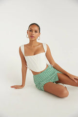 Kiko Corset Crop Top