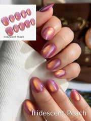 Cat eye glass nails - Pure Edition