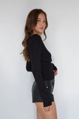 Tatum Off the Shoulder Knit Top