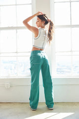 Aspen Wide Leg Utility Pants