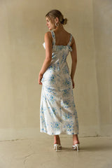 Cordelia Ruffle Floral Maxi Dress