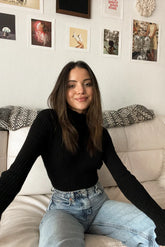 Denise Mock Neck Top