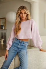 Paula Knit Crop Sweater