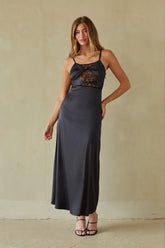 Selma Twist Lace Maxi Dress