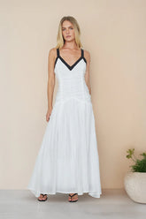 Oaklynn Contrast Maxi Dress