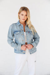 Levi's Ex-Boyfriend Trucker Denim Jacket For Real