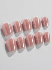 Chrome Nails Peachy PINK