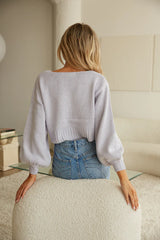 Paula Knit Crop Sweater