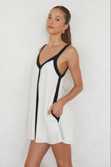 Oak Shift Mini Dress