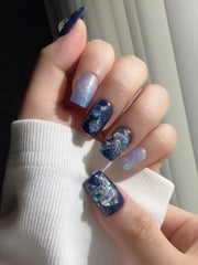Glow Jellyfish Nails