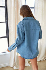Michelle Denim Shacket