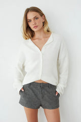 Haven Tweed Mini Shorts