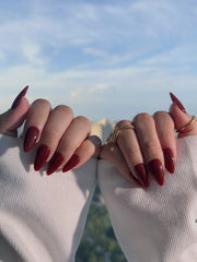 Solid Nails - Red Roses