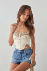 Montana Western Embroidered Top