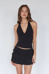 Stacy Ruffle Mini Skort