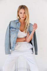 Levi's Ex-Boyfriend Trucker Denim Jacket For Real