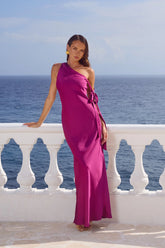 Viola One Shoulder Maxi Dress