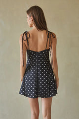 Ilona Polka Dot Mini Dress