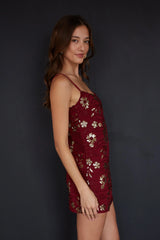 Erica Sequin Mini Dress