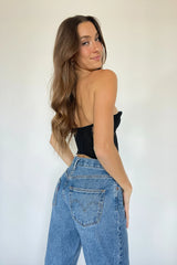 Field of Dreams Lace Bustier Top