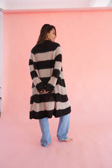 Alexis Striped Sweater Duster