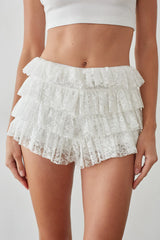 Marie Lace Ruffle Bloomers