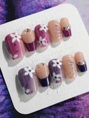 Purple Iris Intrigue