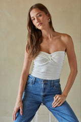 Hazel Twist Front Tube Top