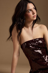 Arlene Sequin Mini Dress Romper