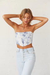 Sevina Strapless Corset Top