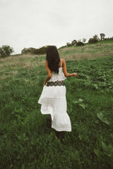 Miley Button Up Peplum Top