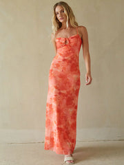 Chelley Keyhole Maxi Dress