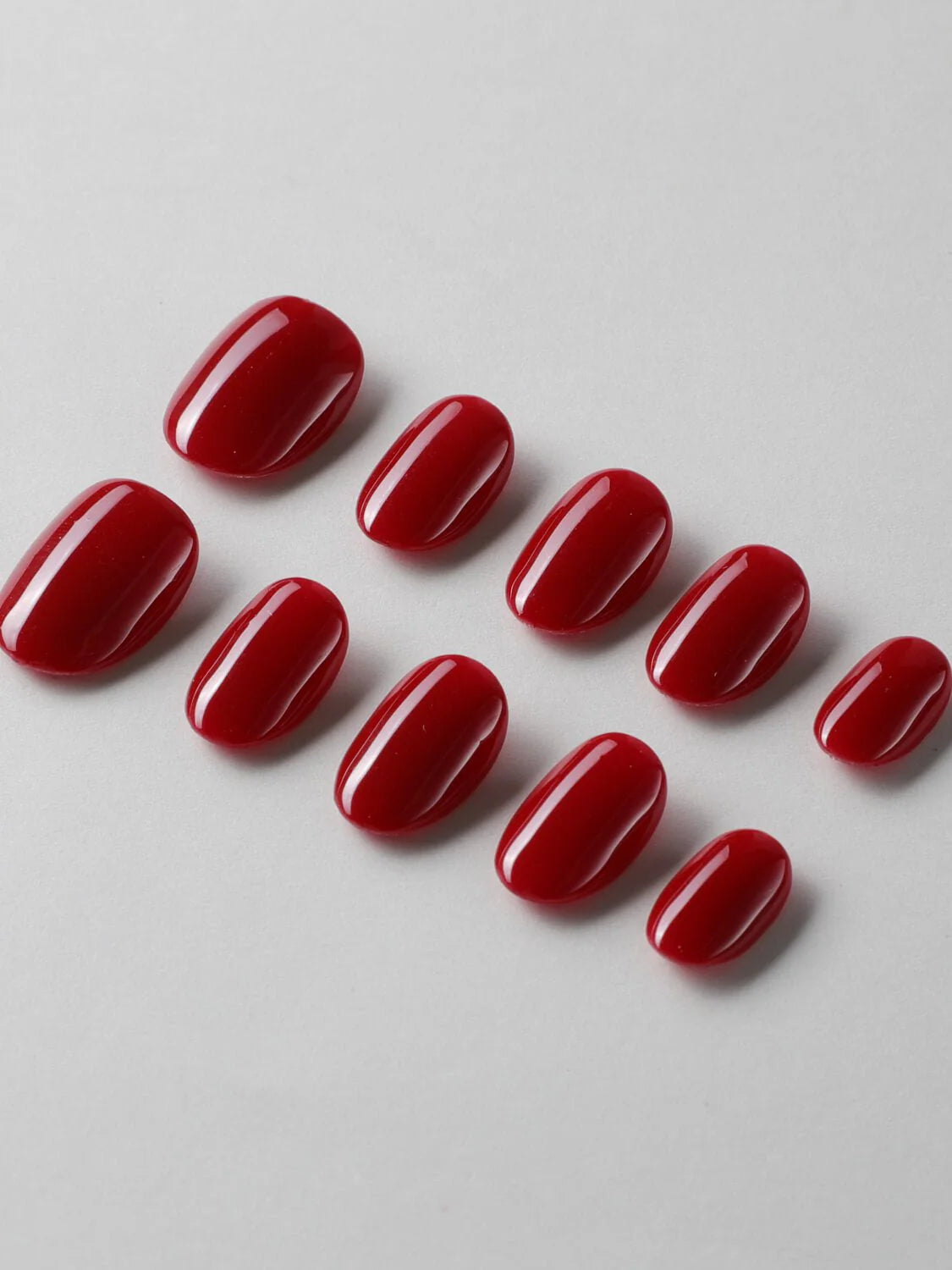 Solid Nails - Red Roses