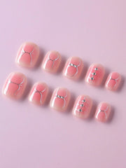 Nude&Silver Tipsy Hues