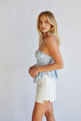 Raine Floral Smocked Tube Top