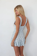 Alessia Polka Dot Mini Dress