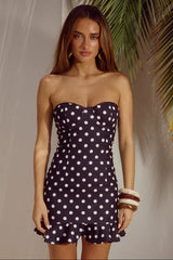 Blaine Polka Dot Mini Dress
