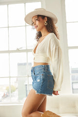 Levi's 501 Distressed Shorts Oxnard Audio