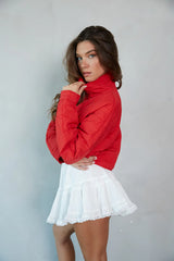 Sierra Quilted Cropped Puffer Jacket