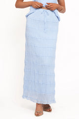 Valana Skirt - Powder Blue