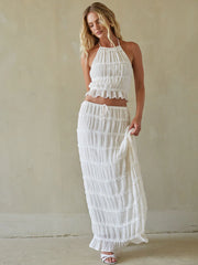 Kehlani Ruched Halter Top