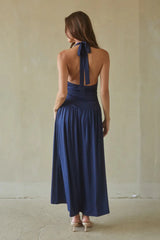 NIA Sahara Halter Maxi Dress