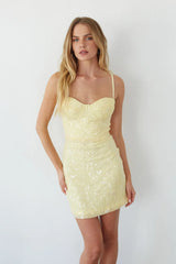 Ellison Sequin Bodycon Mini Dress