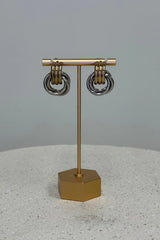 Sharon Two-Toned Earrings