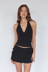 Stacy Ruffle Mini Skort