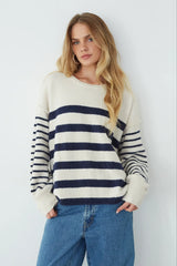 Charlotte Oversized Striped Sweater