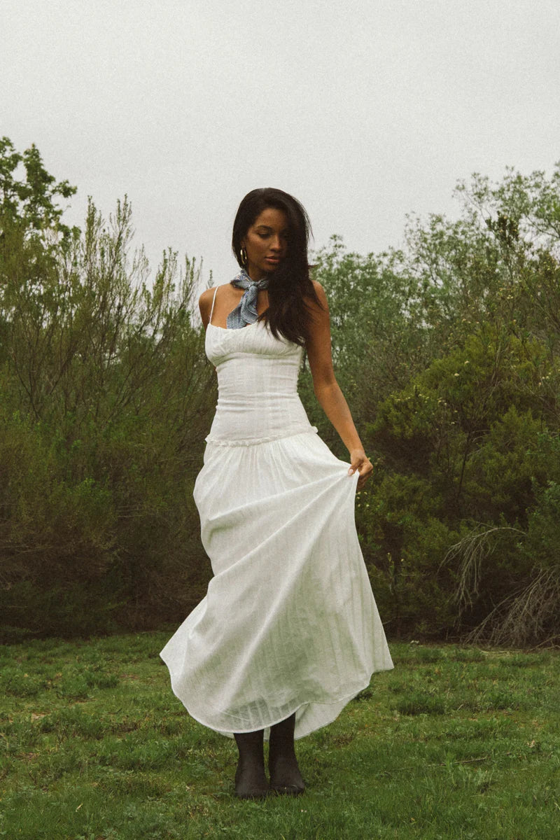 Nataly Ruched Maxi Dress